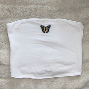 Butterfly Tube Top